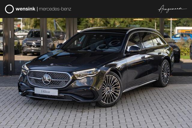 Mercedes-Benz E-estate 300e Sport Edition | Panoramaschuifdak | Premium pakket | Rijassistentiepakket Plus | Leder pakket | Burmester | Stoelventilatie |