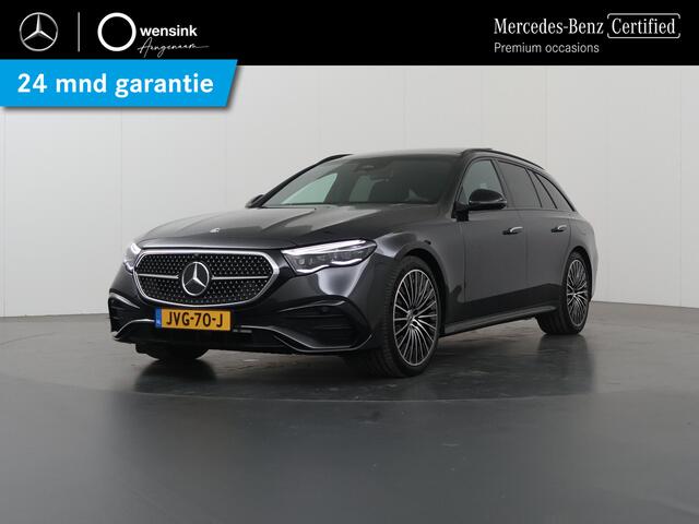 Mercedes-Benz E-estate 300e Sport Edition | Panoramaschuifdak | Head-Up | Burmester | Trekhaak | 360°-camera | MBUX Superscreen |