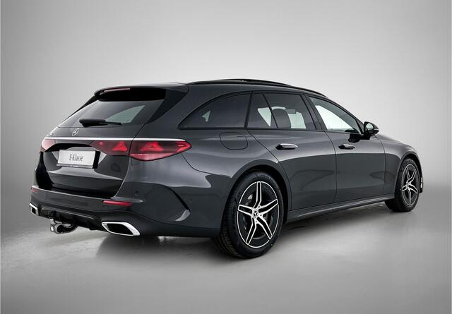 Mercedes-Benz E-estate 300 e Business Solution AMG | Premium pakket | Nightpakket | Trekhaak | Panoramaschuifdak | 360° camera | Sierdelen in pianolak zwart | Burmester® 4D surround sound | GUARD 360° |