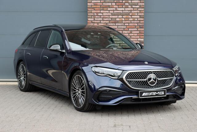 Mercedes-Benz E-estate 300 e AMG Line Premium | Hyperscreen | Distronic+ | Burmester | Trekhaak | Stoelventilatie | HUD | Digital Light | Leder | Keyless Go | Panoramadak |
