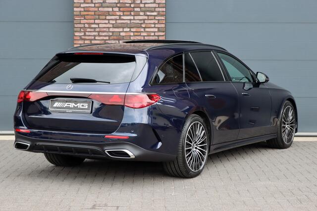 Mercedes-Benz E-estate 300 e AMG Line Premium | Hyperscreen | Distronic+ | Burmester | Trekhaak | Stoelventilatie | HUD | Digital Light | Leder | Keyless Go | Panoramadak |
