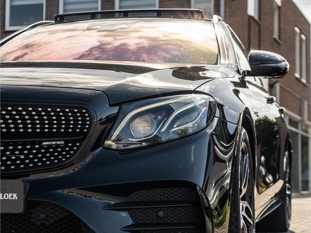 Mercedes-Benz E-estate AMG 43 4MATIC Premium Plus PANO 19 INCH BURMESTER DODEHOEK BOMVOL!!