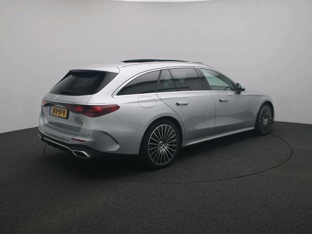 Mercedes-Benz E-estate 300 e Sport Edition AMG Line | Panorama Schuif-Kanteldak | 20 Inch AMG velgen | Alarm | Distronic | Inclusief 24 maanden MB Certified garantie voor Europa.