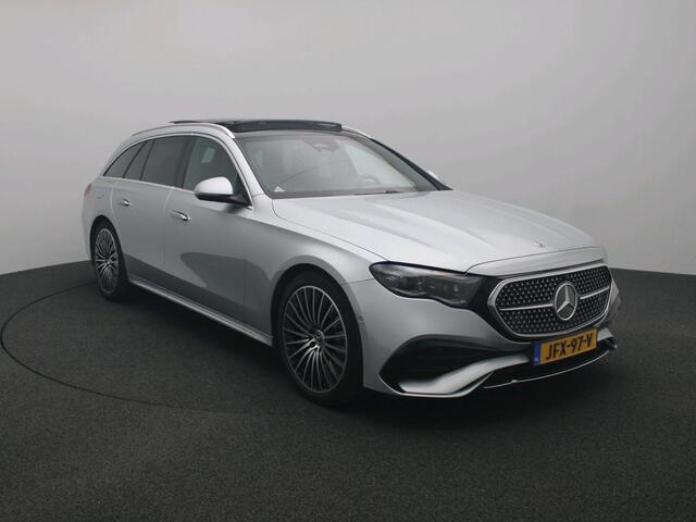 Mercedes-Benz E-estate 300 e Sport Edition AMG Line | Panorama Schuif-Kanteldak | 20 Inch AMG velgen | Alarm | Distronic | Inclusief 24 maanden MB Certified garantie voor Europa.