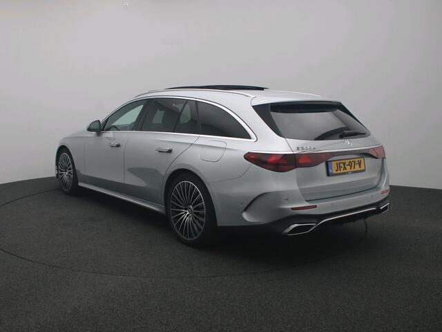 Mercedes-Benz E-estate 300 e Sport Edition AMG Line | Panorama Schuif-Kanteldak | 20 Inch AMG velgen | Alarm | Distronic | Inclusief 24 maanden MB Certified garantie voor Europa.