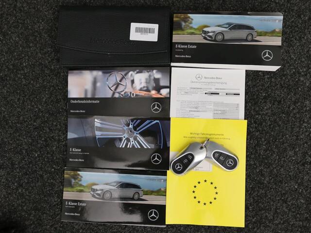 Mercedes-Benz E-estate 300 e Sport Edition AMG Line | Panorama Schuif-Kanteldak | 20 Inch AMG velgen | Alarm | Distronic | Inclusief 24 maanden MB Certified garantie voor Europa.