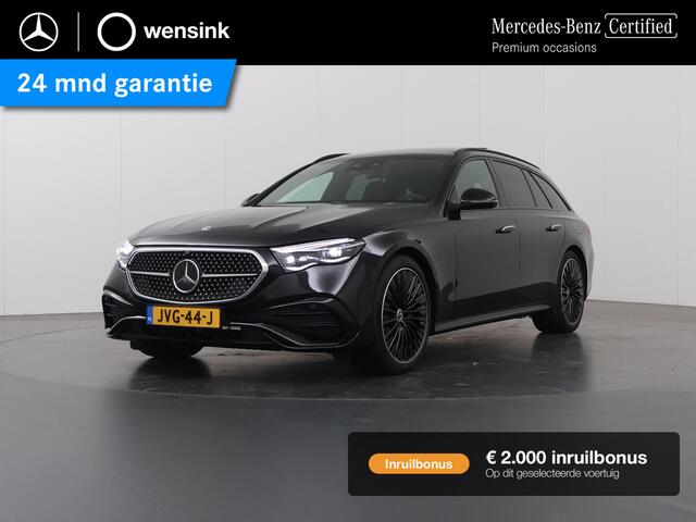 Mercedes-Benz E-estate 300e Sport Edition | AMG | Nappa Leder | Stoelventilatie | Panoramaschuifdak | Head-Up | Burmester | Premium Plus |