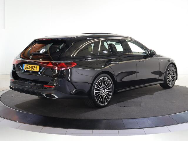 Mercedes-Benz E-estate 300e Sport Edition | AMG | Panoramaschuifdak | Premium Plus | Night | Rijassistentiepakket Plus | Stoelventilatie/-verwarming voor