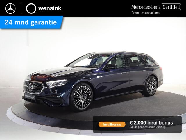Mercedes-Benz E-estate 300e AMG Line Sport Edition | Night | Superscreen | Panoramadak | Rijassistentiepakket | Burmester | 360 camera | Stoelverwarming/ventilatie |