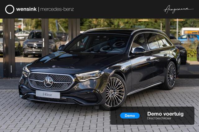 Mercedes-Benz E-estate 300e Sport Edition | Panoramaschuifdak | Premium pakket | Rijassistentiepakket Plus | Leder pakket | Burmester | Stoelventilatie |