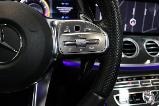 Mercedes-Benz E-estate AMG 63 S 4MATIC+ | KERAMISCHE REMMEN | HUD | PANO | STOELVERW + VENTILATIE | AIR BODY CONTROL | SOFT CLOSE | CARBON | VOL OPTIES!