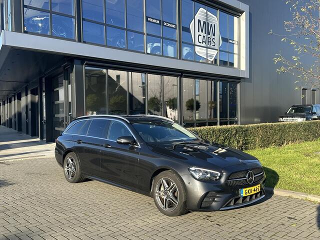 Mercedes-Benz E-estate 300 e AMG Line Leder, Schuifdak, 360 camera, Widescreen, ambilight