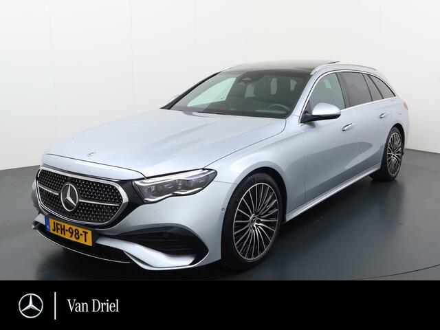 Mercedes-Benz E-estate 300 e AMG line | Pano Ventilatie Hyperscreen Trekhaak