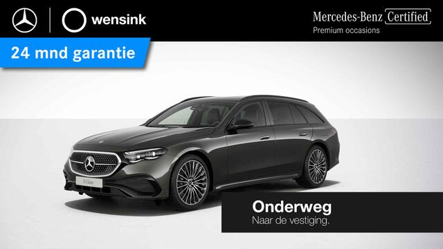 Mercedes-Benz E-estate 300 e AMG Line | Night | Trekhaak | Memory | Panoramadak | Verlichte grill | 360 graden camera |