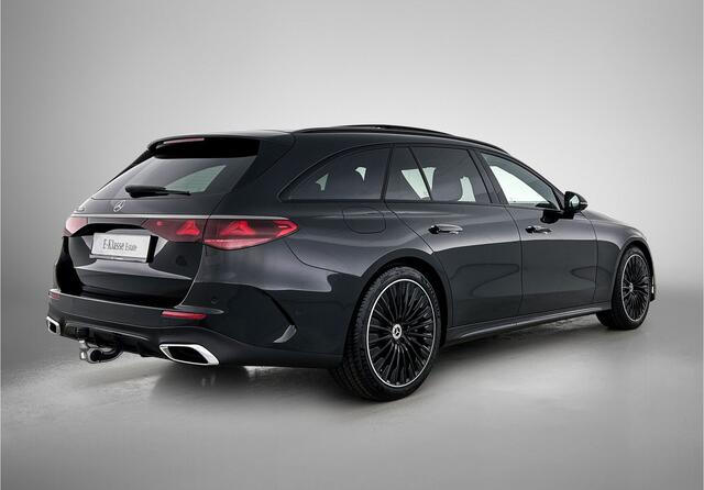 Mercedes-Benz E-estate 300 e Business Solution AMG | Premium pakket | Winterpakket | Nightpakket | Leder pakket | Trekhaak | Panoramaschuifdak | 360° camera | Burmester® 4D surround sound system | 20-inch multispaak AMG velgen | GUARD 360° |