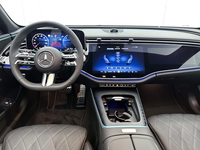 Mercedes-Benz E-estate 300 e Business Solution AMG | Premium pakket | Winterpakket | Nightpakket | Leder pakket | Trekhaak | Panoramaschuifdak | 360° camera | Burmester® 4D surround sound system | 20-inch multispaak AMG velgen | GUARD 360° |