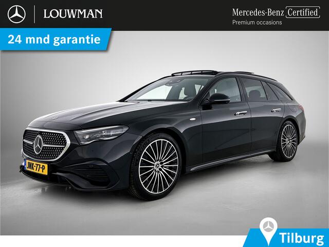 Mercedes-Benz E-estate 300 e Sport Edition | AMG Line | Panorama dak | Burmester® 4D surround sound system | Widescreen | Apple CarPlay Inclusief 24 maanden MB Certified garantie voor Europa.