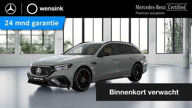 Mercedes-Benz E-estate AMG 53 4MATIC+ Night Edition | Dynamic plus | Premium plus | Hyperscreen | Massage | Manufaktur Alpin Grau |