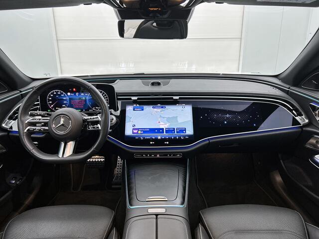 Mercedes-Benz E-estate 300 e AMG-line Premium Plus | Trekhaak| Night pakket | Airmatic | Panorama schuif/kanteldak | Adapt.Cruise | Alarm scm3 | HUB | Burmester® Surround | leder pakket | Park pilot icm 360°-camera | Memory seats pack | Keyless Go | nw prijs ¤ 99.381,-