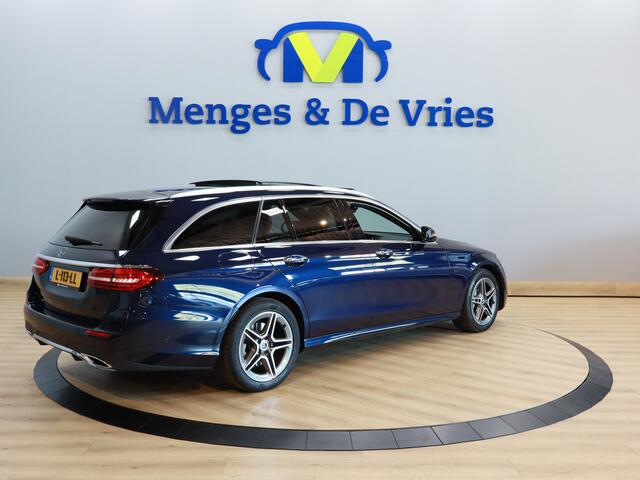 Mercedes-Benz E-estate 300 e Business Solution AMG Line | Panorama | LED | Burmester | Sfeer | 360 Camera | Leer | 2x Memory | Apple Carplay Android Auto | Isofix | NAP |