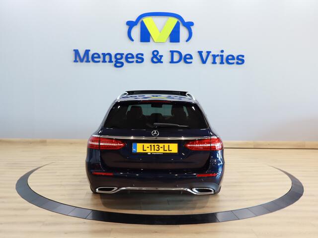 Mercedes-Benz E-estate 300 e Business Solution AMG Line | Panorama | LED | Burmester | Sfeer | 360 Camera | Leer | 2x Memory | Apple Carplay Android Auto | Isofix | NAP |
