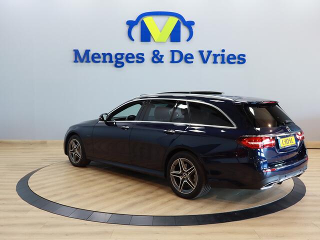 Mercedes-Benz E-estate 300 e Business Solution AMG Line | Panorama | LED | Burmester | Sfeer | 360 Camera | Leer | 2x Memory | Apple Carplay Android Auto | Isofix | NAP |