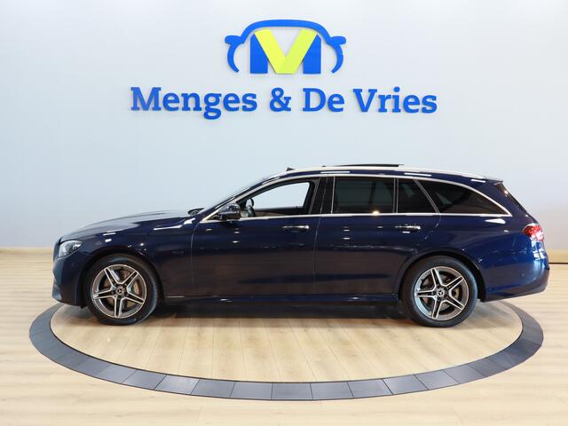 Mercedes-Benz E-estate 300 e Business Solution AMG Line | Panorama | LED | Burmester | Sfeer | 360 Camera | Leer | 2x Memory | Apple Carplay Android Auto | Isofix | NAP |