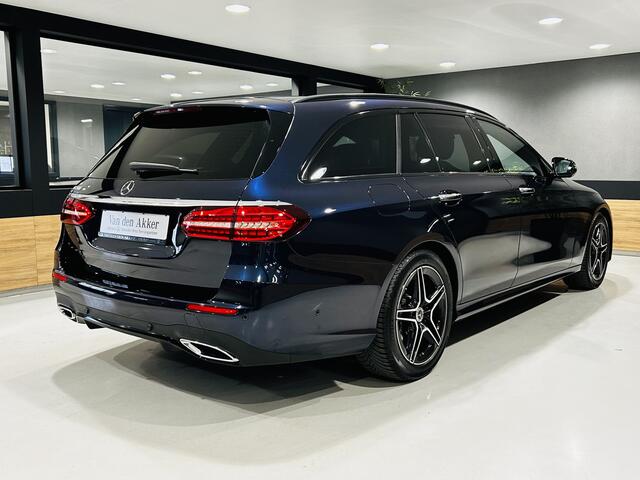 Mercedes-Benz E-estate 200 AMG // Trekhaak // Leder // 360 Camera // Nightpakket // Sfeerverlichting // Keyless Entry // Alarm 3 // Dode hoek Assistent // Zwarte hemel