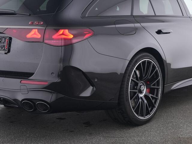 Mercedes-Benz E-estate Mercedes-AMG 53 4MATIC+ AMG DYNAMIC PLUS Paket | Trekhaak | MBUX Superscreen | Panorama Schuif-Kanteldak | AMG Real Performance Sound. Inclusief 24 maanden MB Certified garantie voor Europa.