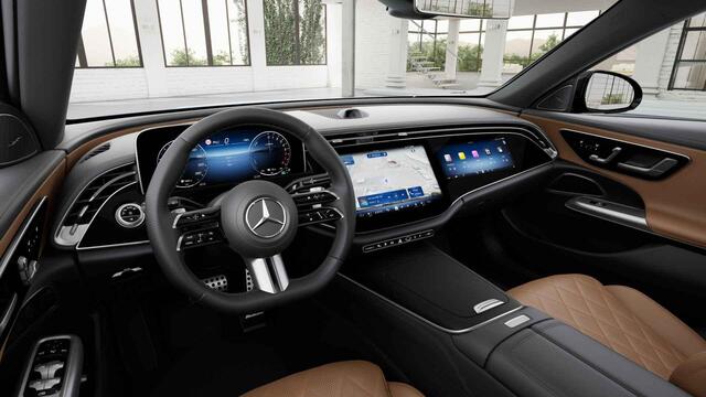 Mercedes-Benz E-estate 300e Business Solution AMG | Premium pakket | Winterpakket | Nappa Leder | Trekhaak | Stoelventilatie | Panoramisch schuifdak |
