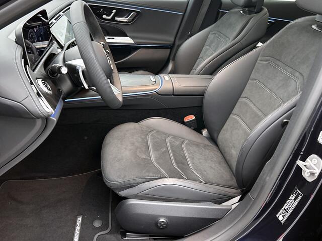 Mercedes-Benz E-estate 300 e Business Solution AMG | Winterpakket | Nightpakket | Trekhaak | Panoramaschuifdak | 360° camera | 20-inch multispaaks AMG velgen | GUARD 360° | Warmtewerend, donkergetint glas |