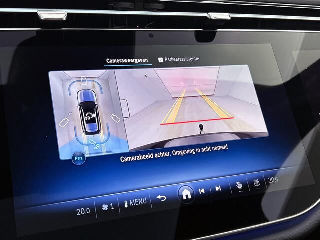Mercedes-Benz E-estate 300 e Business Solution AMG | Premium pakket | Leder pakket | Winterpakket | Panoramaschuifdak | Trekhaak | GUARD 360° | Burmester® 4D surround sound system | 360° camera | Stoelventilatie/- verwarming voor |
