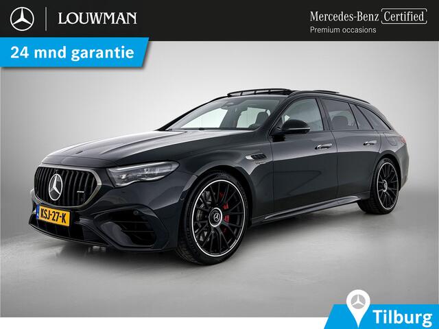 Mercedes-Benz E-estate Mercedes-AMG 53 4MATIC+ AMG Performance Sitz-Paket Advanced | AMG DYNAMIC PLUS Paket | Panorama Schuif-Kanteldak | Trekhaak. Inclusief 24 maanden Mercedes-Benz Certified garantie voor Europa.