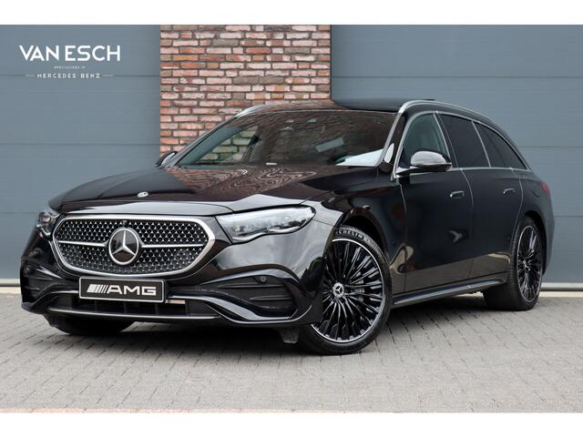 Mercedes-Benz E-estate 300 de 4MATIC AMG Line | Luchtvering | Hyperscreen | Distronic+ | HUD | Nappa Leder | Stoelventilatie | Vlakkenverwarming | Massage | 3D-Display |