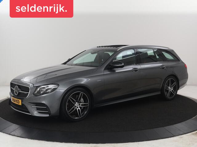Mercedes-Benz E-estate AMG 53 4MATIC Premium Plus | Panoramadak | Leder/alcantara | Adaptive cruise | 360 camera | Carplay | Sfeerverlichting | Dodehoek detectie |