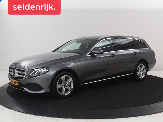 Mercedes-Benz E-estate 200 d | Half Leder | Trekhaak | Camera | Adaptive cruise | Sfeerverlichting | Park assist | Navigatie | Full LED |
