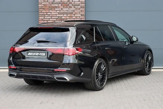 Mercedes-Benz E-estate 300 e AMG Line | Hyperscreen | Distronic+ | Nappa Leder | Burmester | Massage | Stoelventilatie | Digital Light | Trekhaak | Pamoramdak | HUD | Verwarmd Stuurwiel |