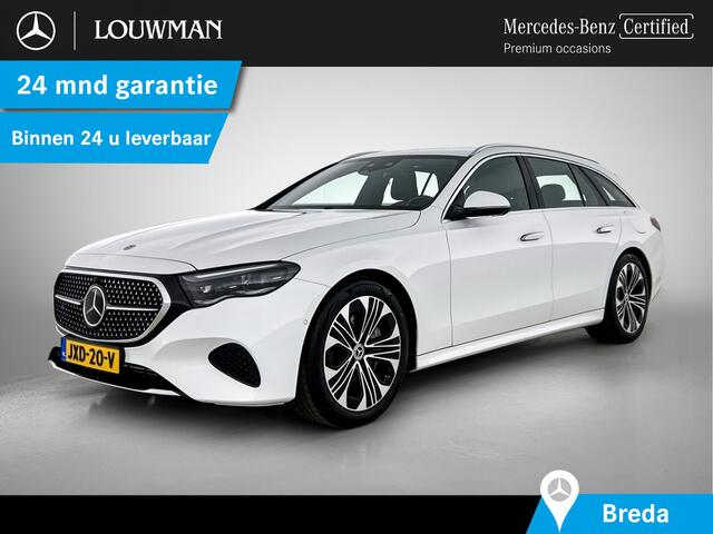 Mercedes-Benz E-estate 300 e Luxury Line Plug-In Hybride | Trekhaak | Rijassistentiepakket plus | Parkeerpakket met 360°-camera | Distronic | Sfeerverlichting | Inclusief 24 maanden MB Certified garantie voor Europa.