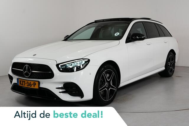 Mercedes-Benz E-estate 300 e AMG Night | Pano | Burmester | Junge sterne garantie | Ambient | SOH 91,63% |
