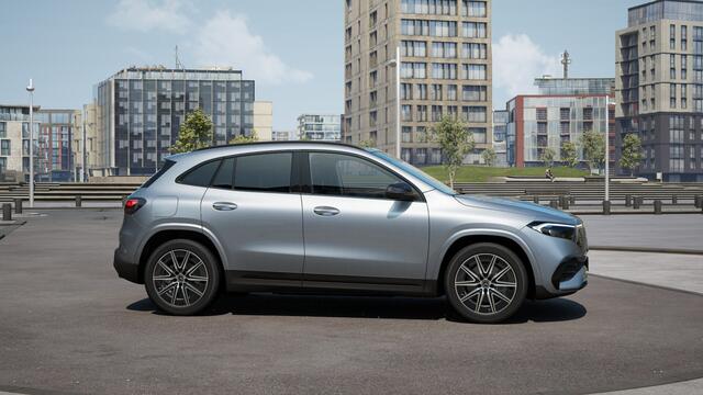 Mercedes-Benz EQA 250+ Business Solution AMG 71 kWh | Trekhaak | Nightpakket | Premium pakket | Parkeerpakket met 360°-camera | Dodehoekassistent | KEYLESS-GO comfort pakket | EASY PACK achterklep | Head-up display | Extra USB-poorten |