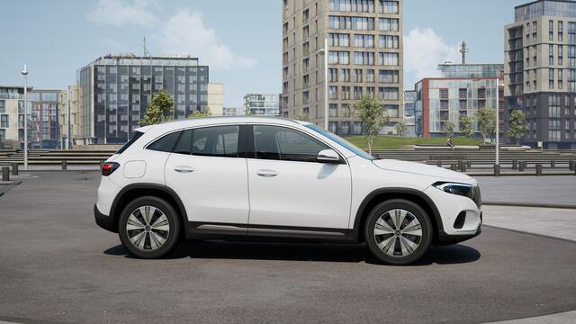 Mercedes-Benz EQA 250+ Business Solution 71 kWh | Trekhaak | Parkeerpakket met achteruitrijcamera | EASY PACK achterklep | Extra USB-poorten | Sfeerverlichting | Verwarmde stoelen vooraan | Zitcomfortpakket | Licht- en zicht pakket |