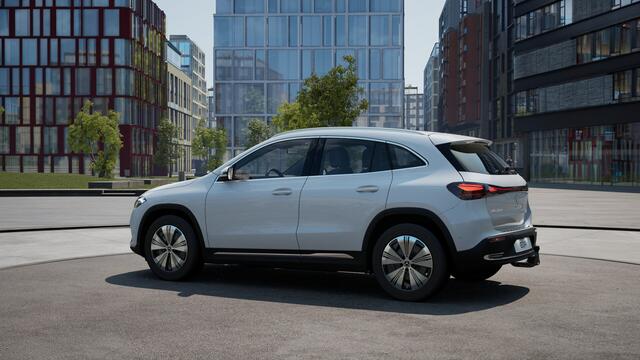 Mercedes-Benz EQA 250+ Business Solution 71 kWh | Trekhaak | Parkeerpakket met achteruitrijcamera | EASY PACK achterklep | Extra USB-poorten | Sfeerverlichting | Verwarmde stoelen vooraan | Zitcomfortpakket | Licht- en zicht pakket |
