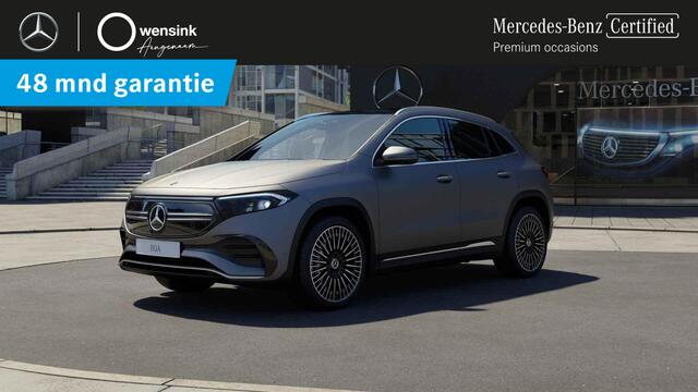 Mercedes-Benz EQA 250+ AMG Line 71 kWh | Panoramadak | Headup | Burmester | 20" lichtmetalen velgen | Sfeerverlichting | Stoelverwaring |