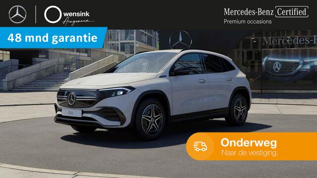 Mercedes-Benz EQA 250 AMG Line 67 kWh | Rijassistentiepakket | Premium Pakket | Trekhaak | 360 graden camera | Stoelverwarming |