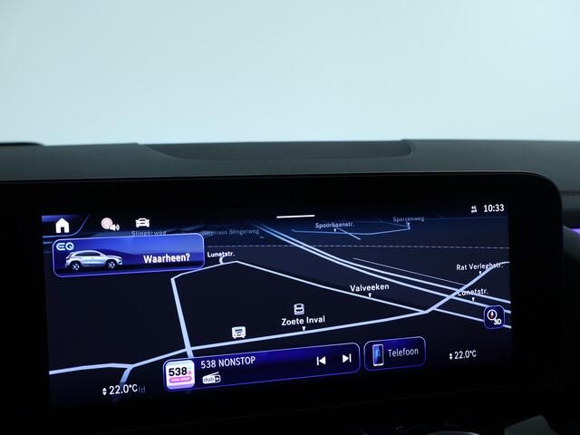 Mercedes-Benz EQA 250+ AMG Line 71 kWh | Nightpakket | Premium pakket | Parkeerpakket met 360°-camera | KEYLESS-GO comfort pakket | Extra USB-poorten | EASY PACK achterklep | Head-up display | Dodehoekassistent |