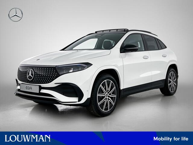 Mercedes-Benz EQA 250+ Business Solution AMG 71 kWh Nightpakket | Premium pakket | Smartphone integratie | Panoramaschuifdak | Head-up display | Burmester® 3D surround sound systeem | Parkeerpakket met 360°-camera |