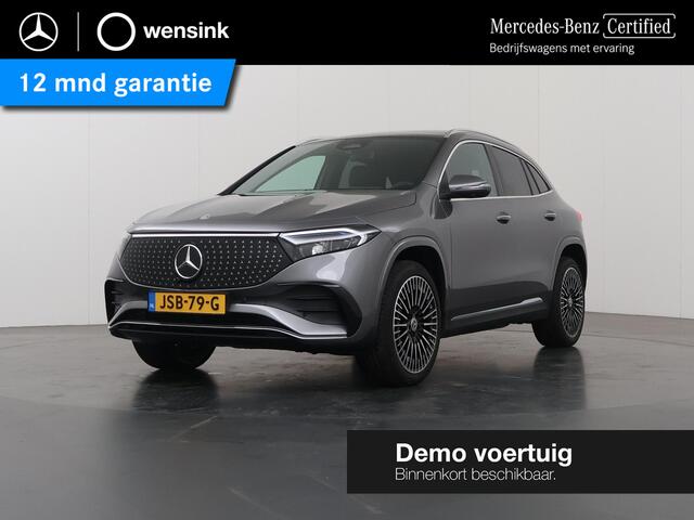 Mercedes-Benz EQA 250+ Business Solution AMG 71 kWh | Panoramaschuifdak | Night | Dodehoekassistent | Head-up | Burmester | Winterpakket |