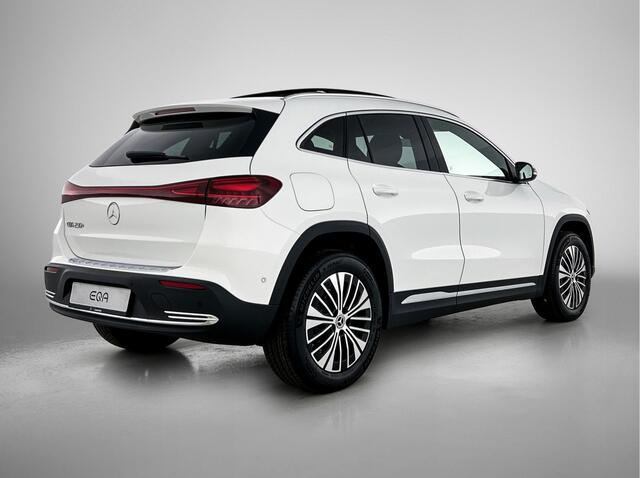 Mercedes-Benz EQA 250+ Business Solution Luxury 71 kWh | Spiegelpakket | Parkeerpakket met achteruitrijcamera | Warmtewerend, donkergetint glas | Trekhaak | Panoramaschuifdak | Sfeerverlichting | Sierdelen in Star Pattern | Smartphone integratie |