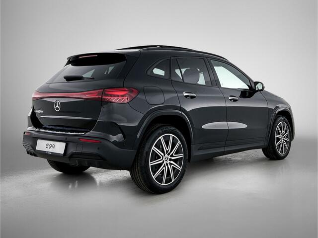 Mercedes-Benz EQA 250+ Business Solution AMG 71 kWh | Premium pakket | Nightpakket | Parkeerpakket | Panoramaschuifdak | 360° camera | 19 inch tienspaaks lichtmetalen AMG-velgen | Smartphone integratie |