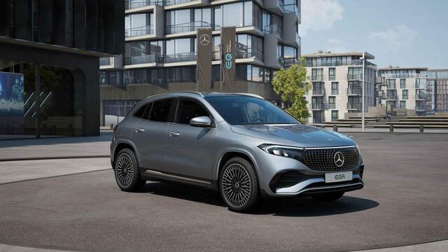 Mercedes-Benz EQA 250+ Business Solution AMG 71 kWh | Panoramaschuifdak | Dodehoekassistent | Head-up | Burmester | 20"LM-velgen |